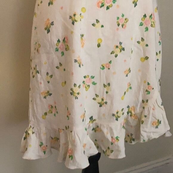 NWT Free People Like A Lady Printed Mini Dress L - Picture 5 of 13